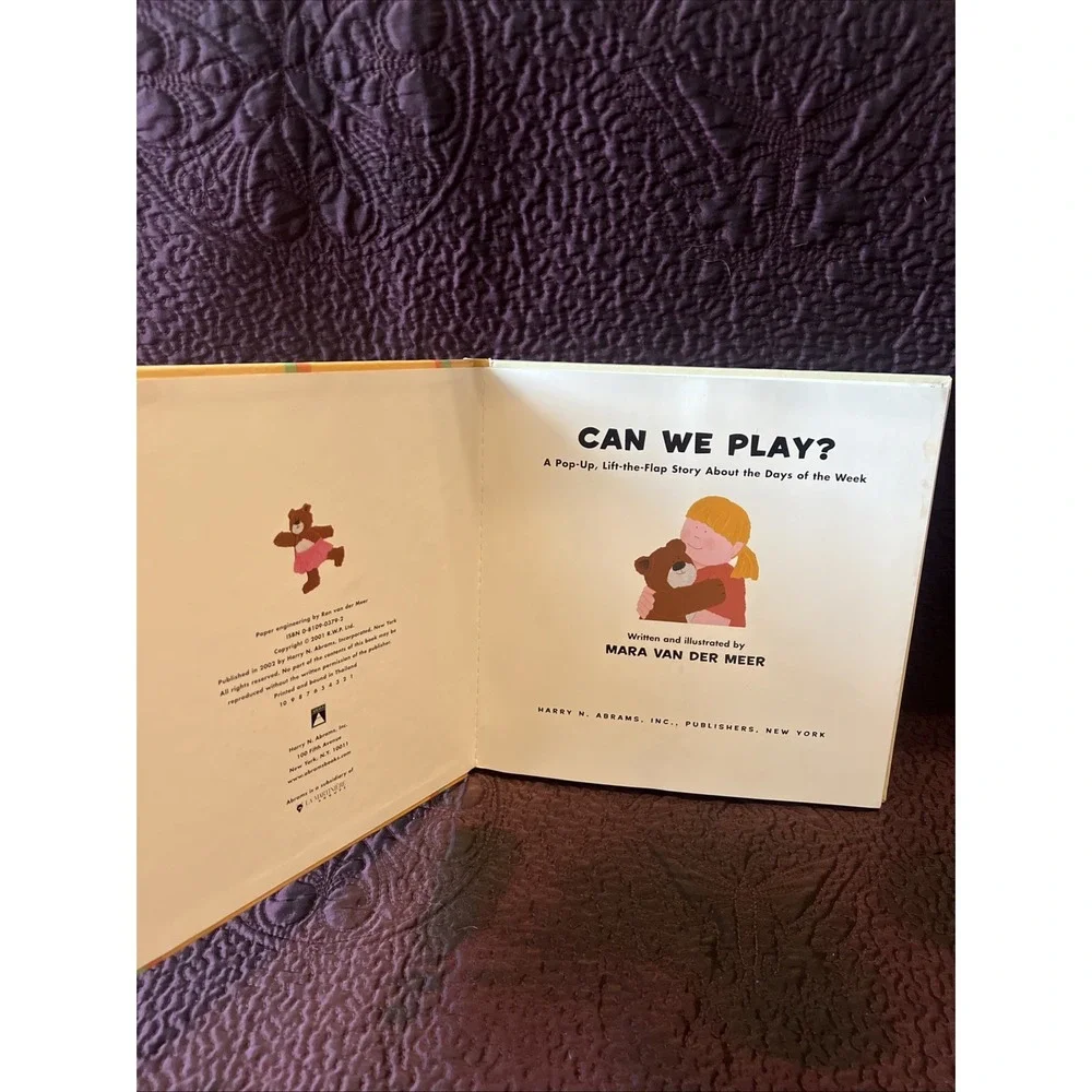 Can We Play? A Pop-up, Lift-the-Flap Story: A P... by Mara Van Der Meer Hardback
